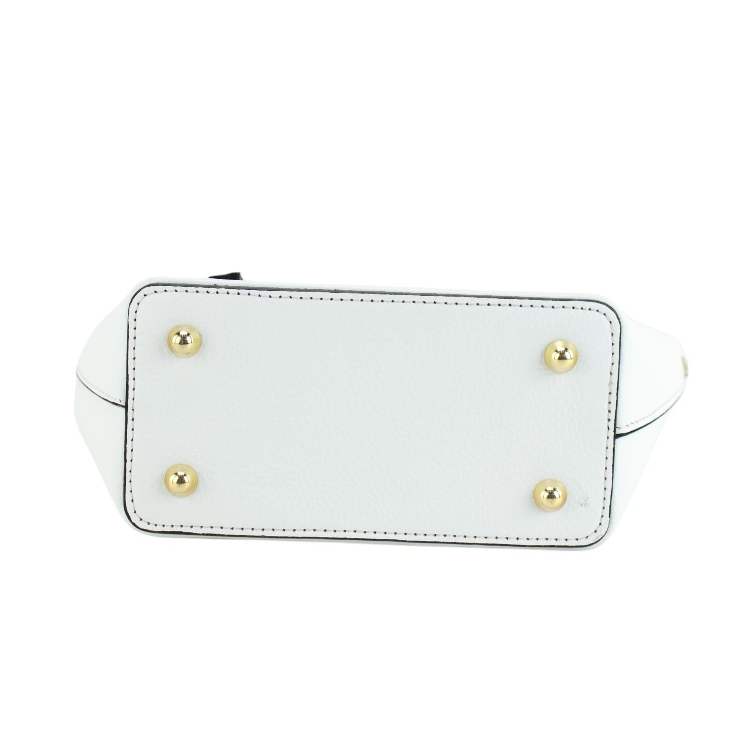 Bolso en Piel Pregato Piccolo Blanco - KimondoShop