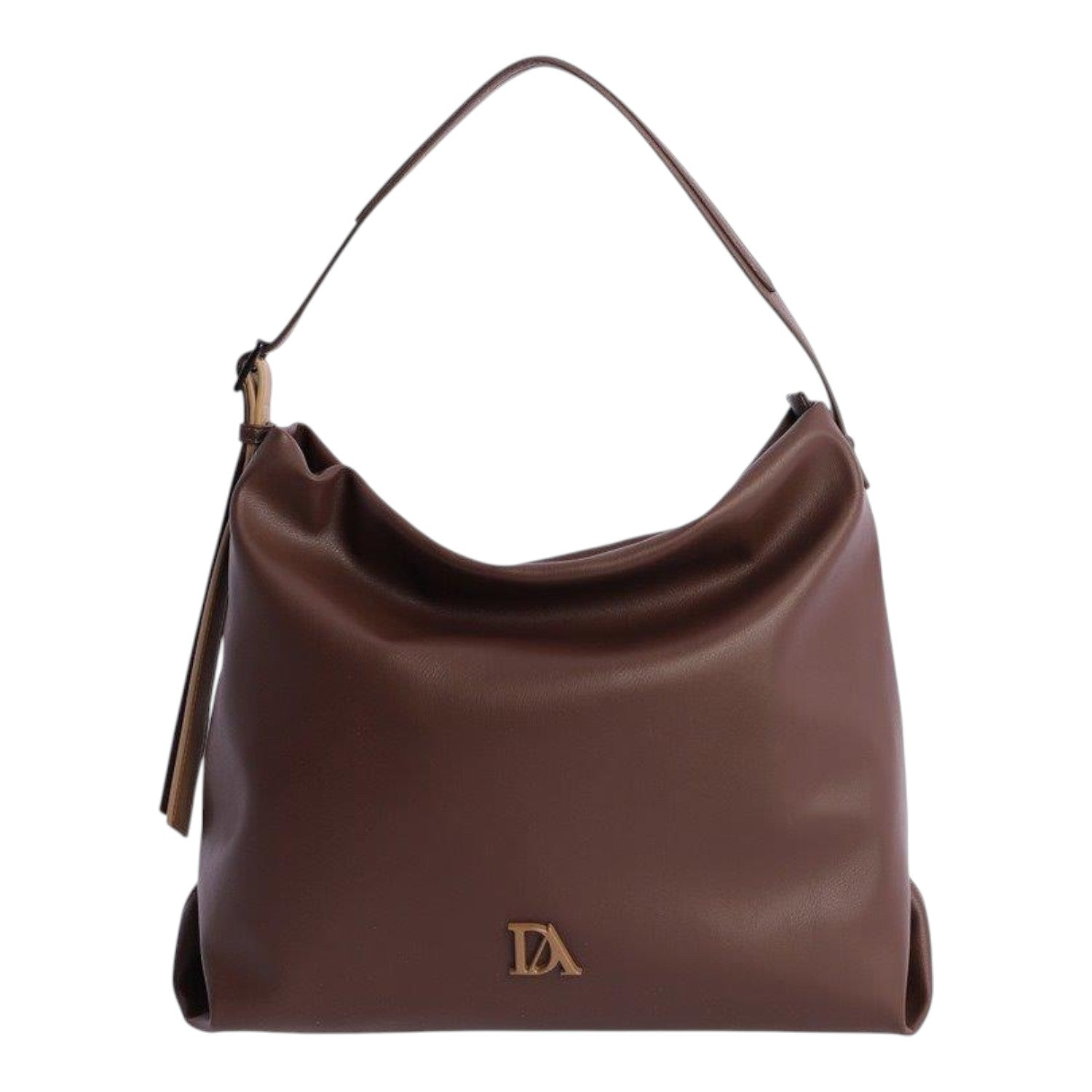 Bolso hobo Don Algodon Noir Éternel Marron - KimondoShop