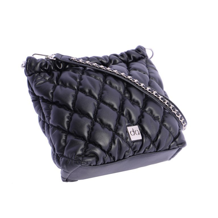 Bolso hombro Don Algodon Sapporo Negro - KimondoShop