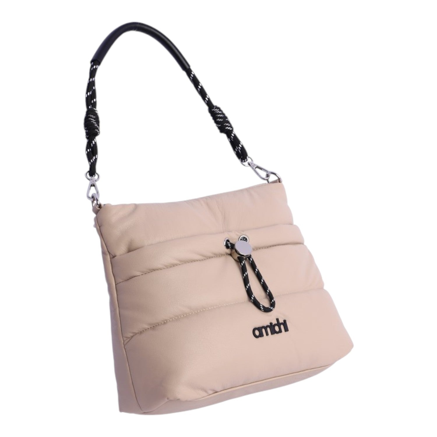 Bolso hombro soft Amichi Drift Beige - KimondoShop