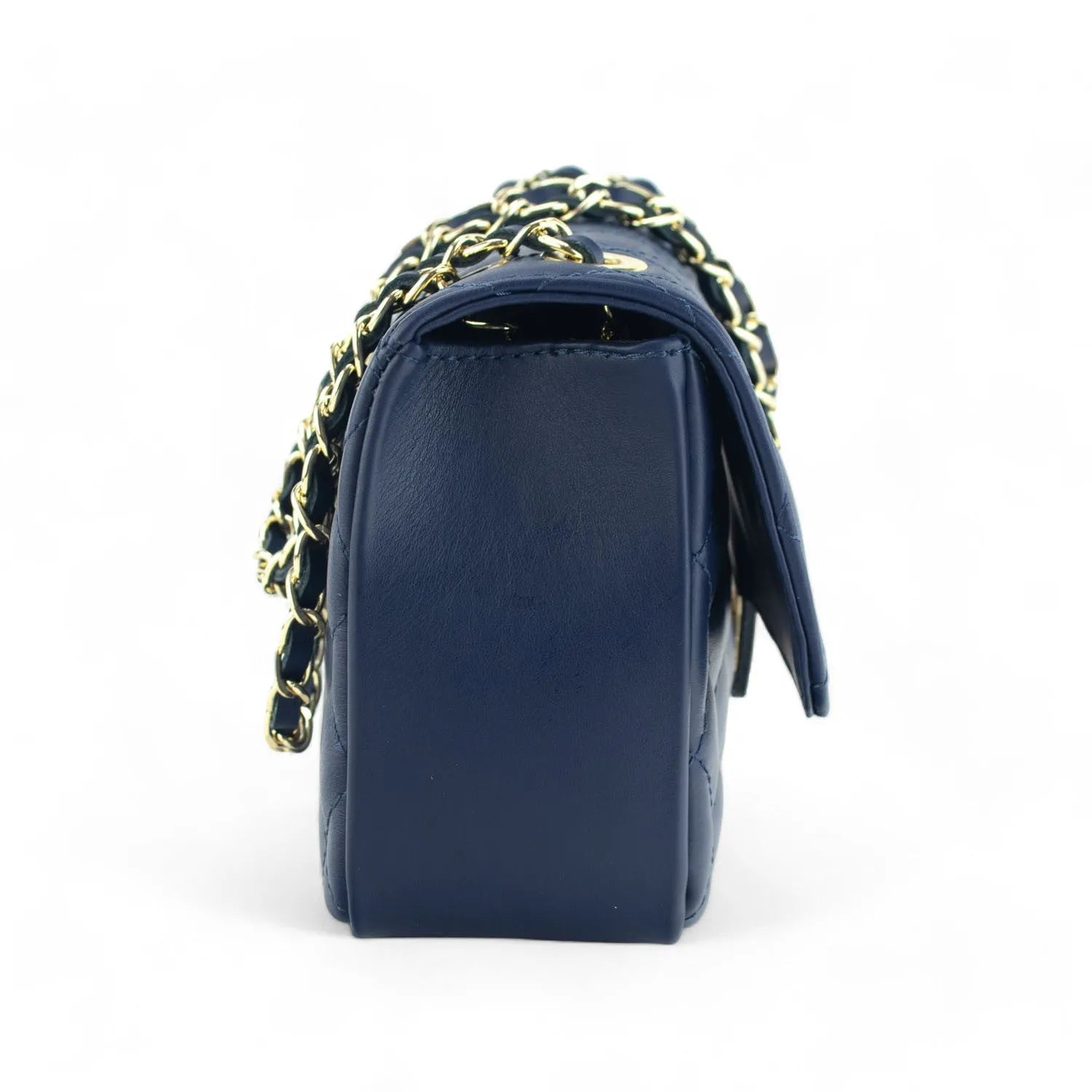 Bolso Piel Pregato Classy Azul marino - KimondoShop