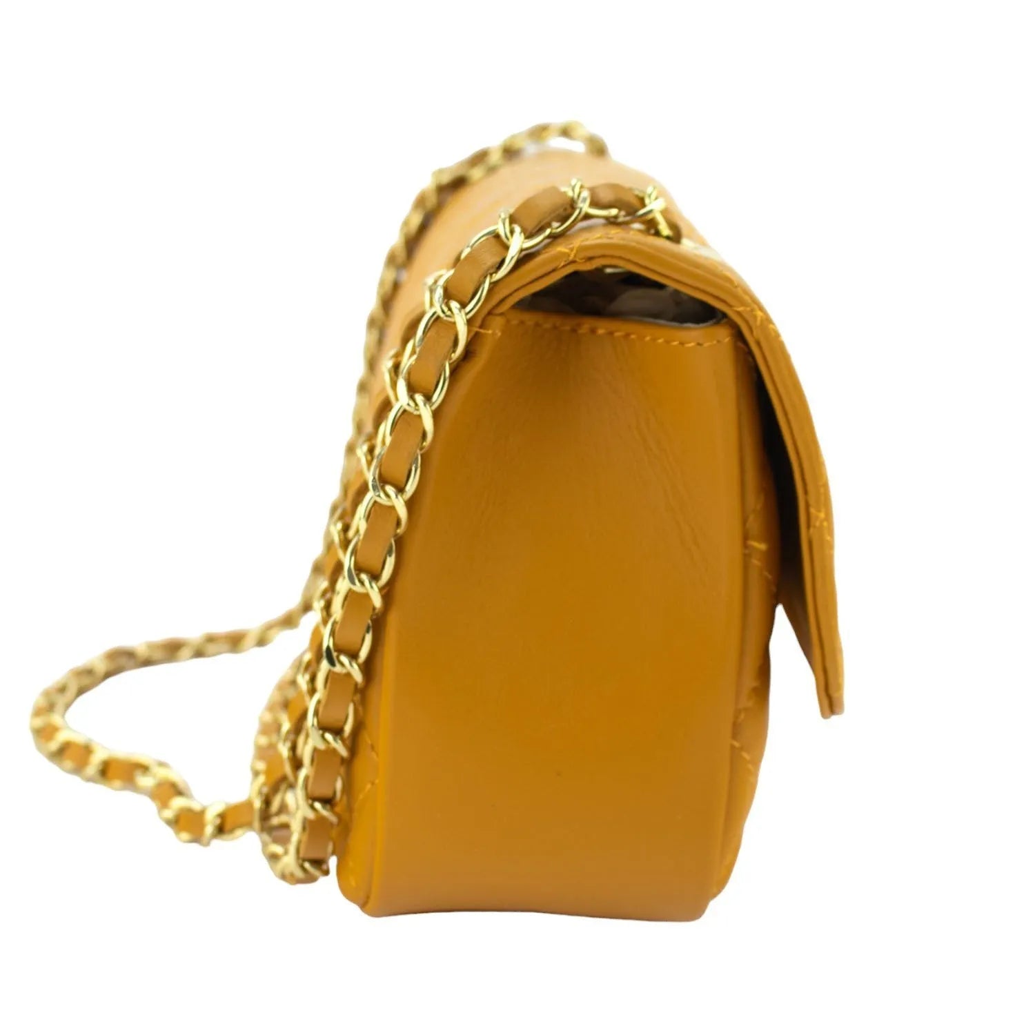 Bolso Piel Pregato Classy Ocre - KimondoShop