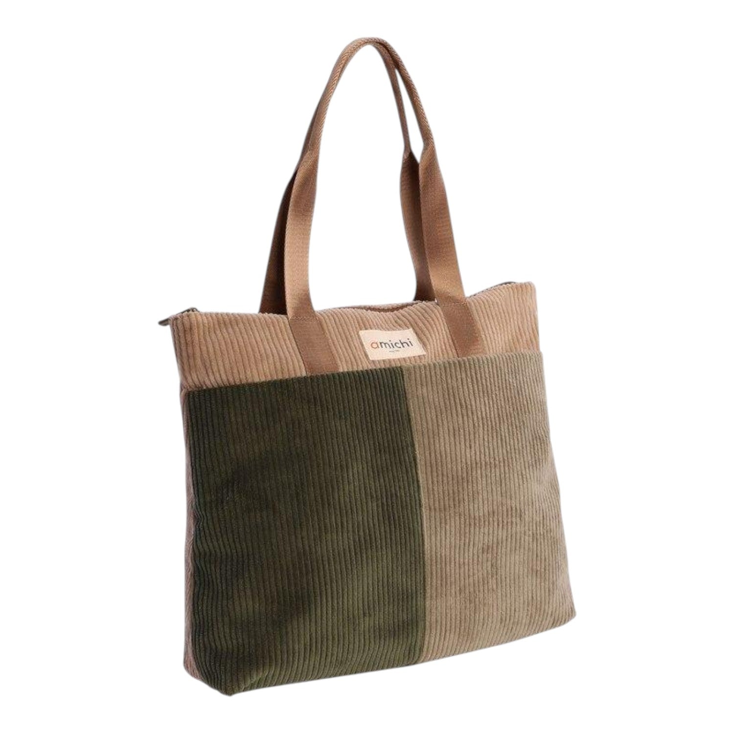 Bolso shopper Amichi Miel - KimondoShop