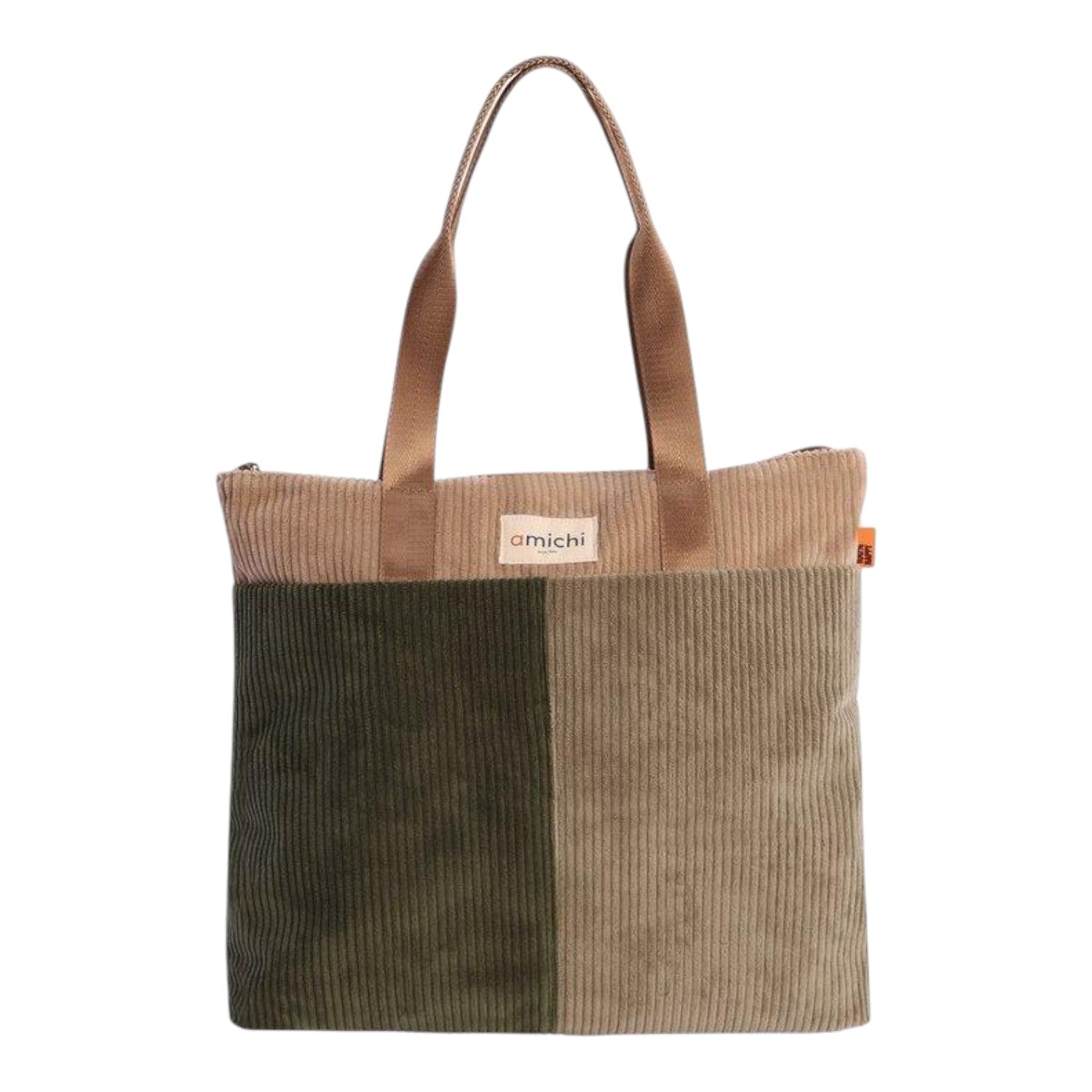 Bolso shopper Amichi Miel - KimondoShop