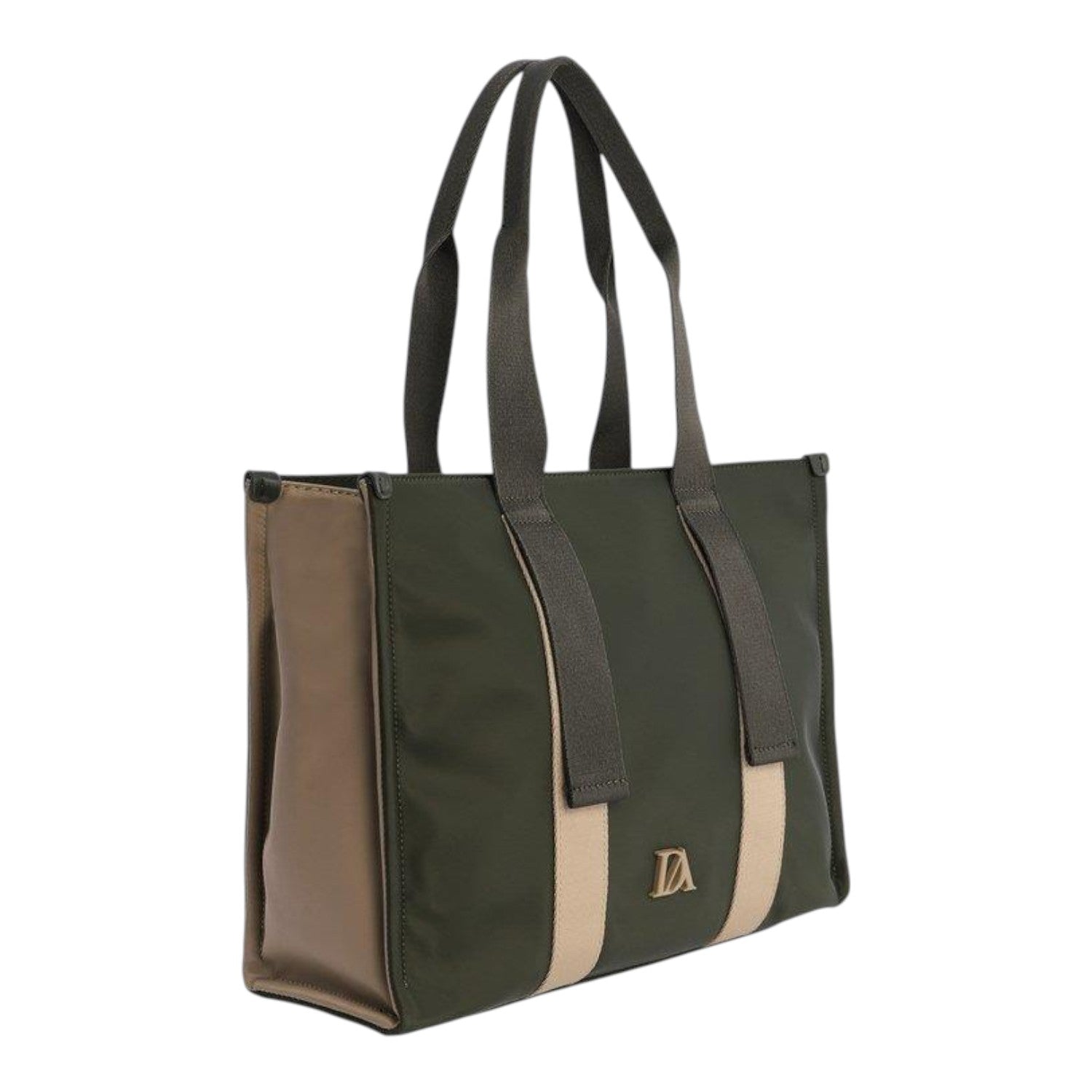 Bolso Shopper Don Algodon Esencia Infinita Kaki - KimondoShop