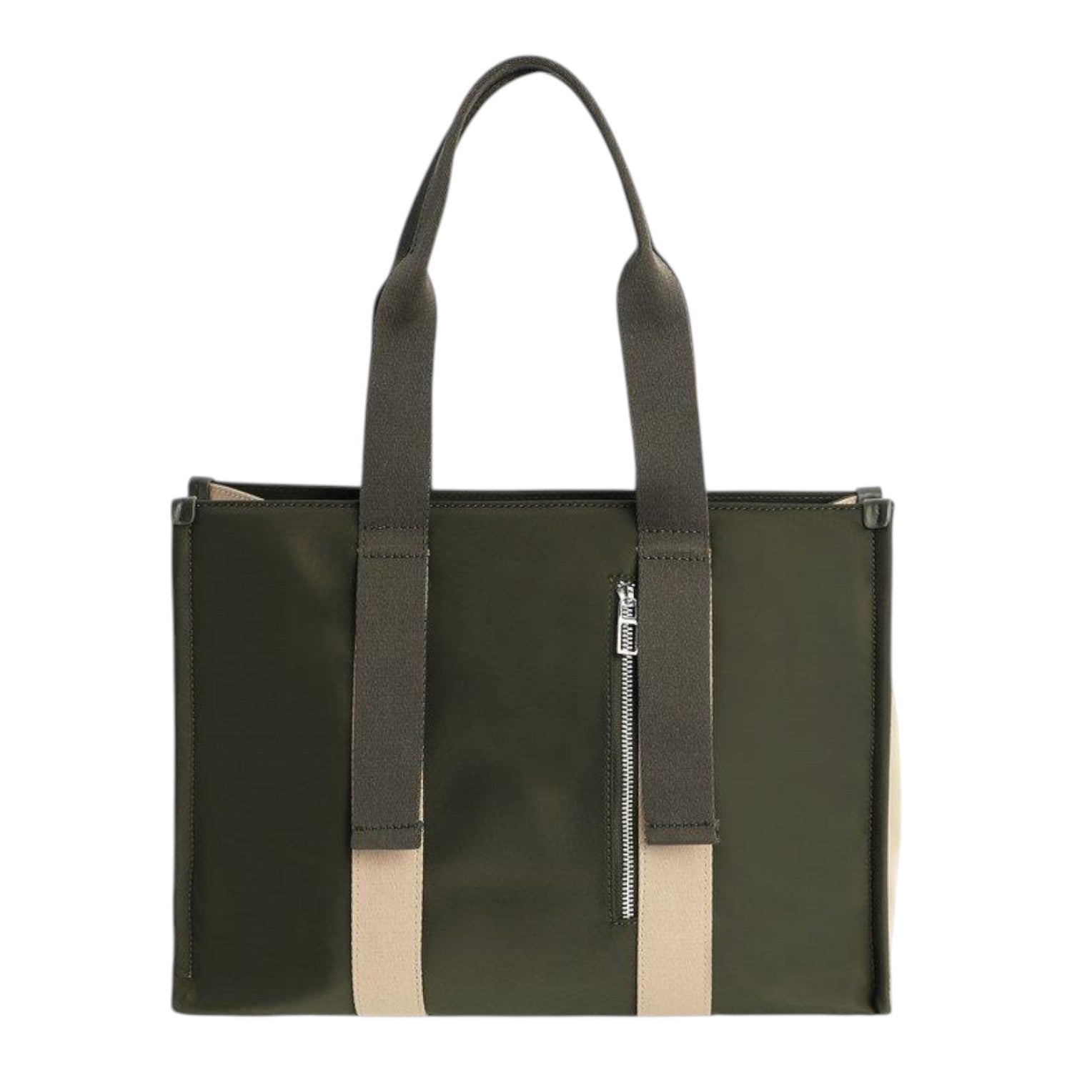 Bolso Shopper Don Algodon Esencia Infinita Kaki - KimondoShop