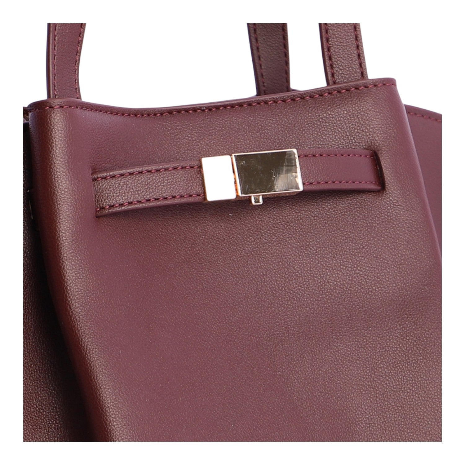 Bolso shopper Don Algodon Horizonte Burdeos - KimondoShop