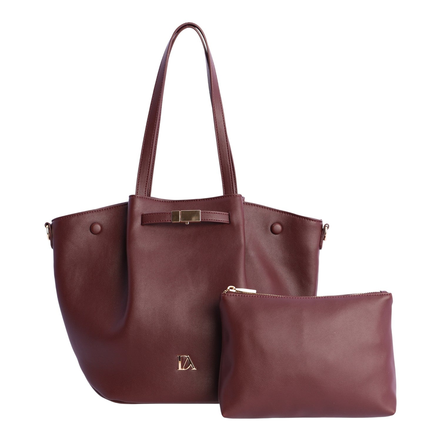 Bolso shopper Don Algodon Horizonte Burdeos - KimondoShop