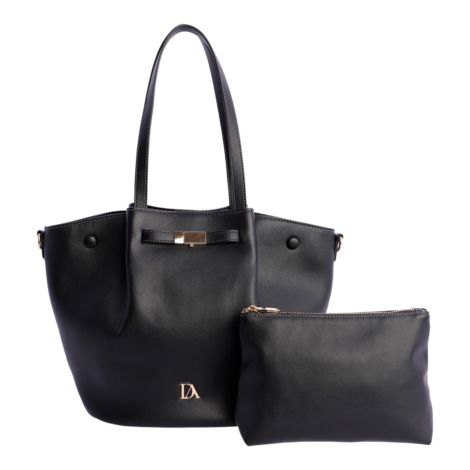 Bolso shopper Don Algodon Horizonte Negro - KimondoShop