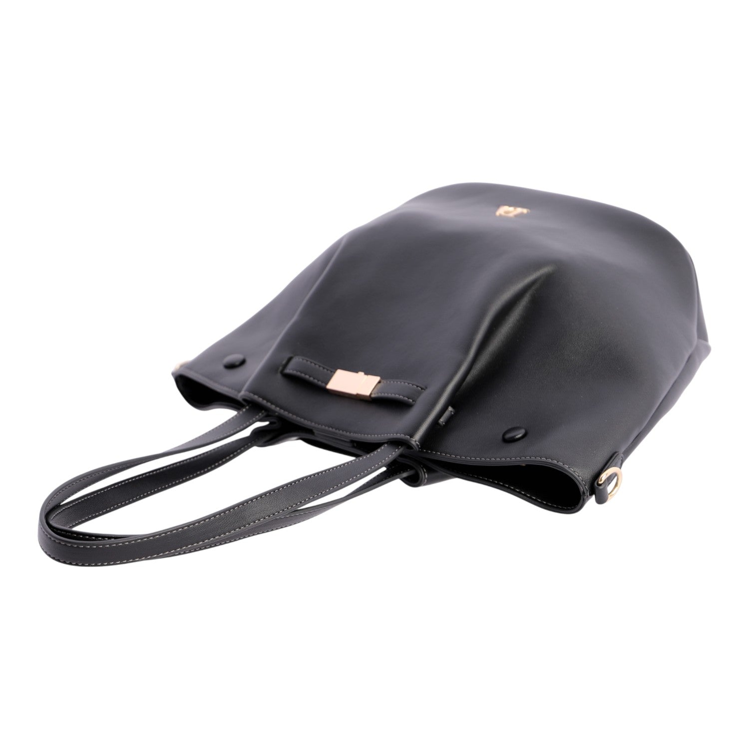 Bolso shopper Don Algodon Horizonte Negro - KimondoShop