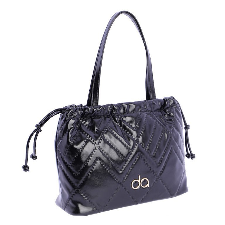 Bolso Shopper Don Algodón Zermatt Negro - KimondoShop