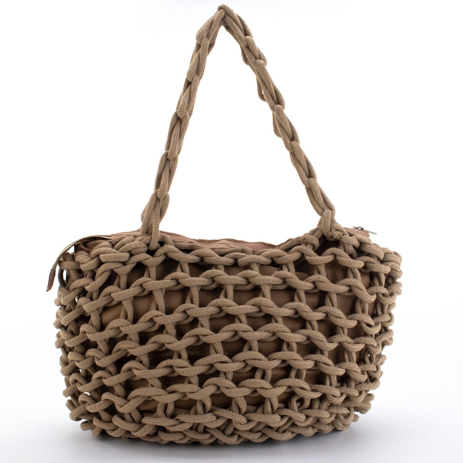 Bolso shopper en cuerda trenzada Simosastre Lucille - KimondoShop