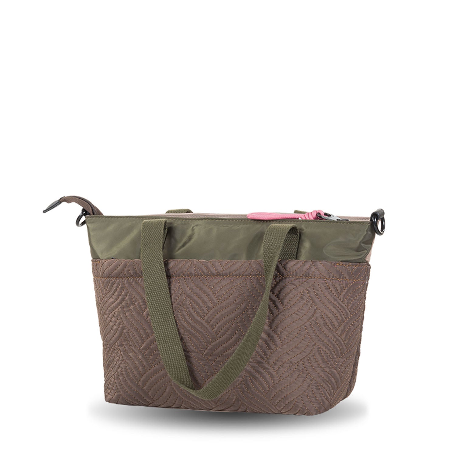 Bolso Shopper pequeño Devota Lomba Field Taupe - KimondoShop