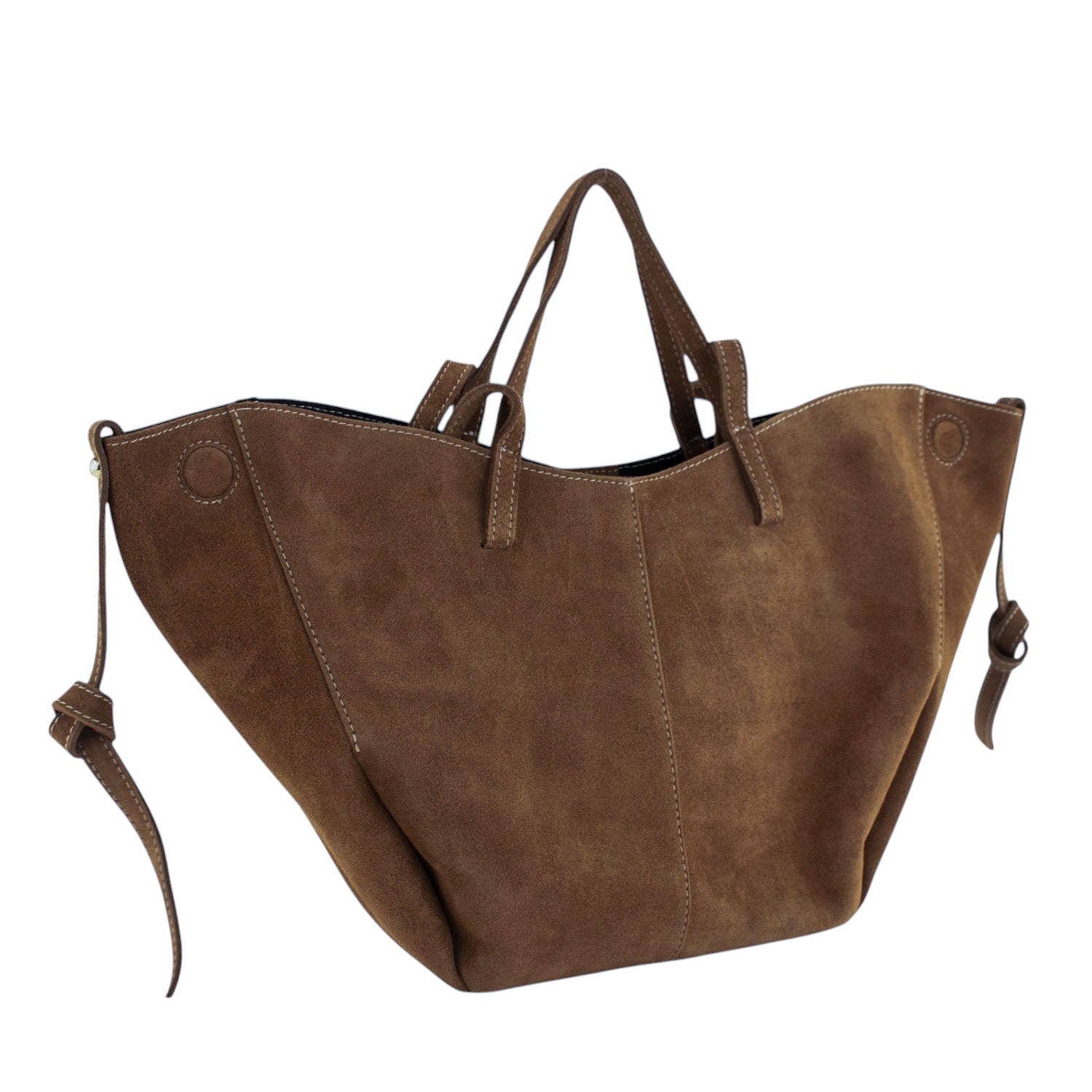 Bolso shopper Piel Pregato Venetto Camel - KimondoShop