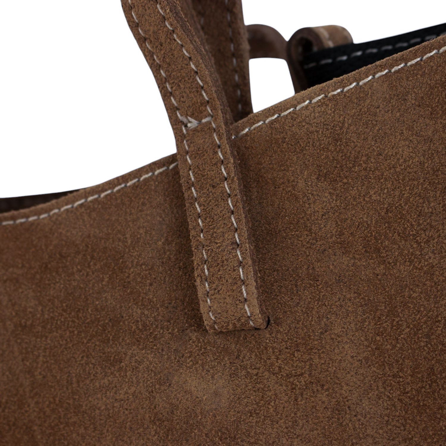 Bolso shopper Piel Pregato Venetto Camel - KimondoShop