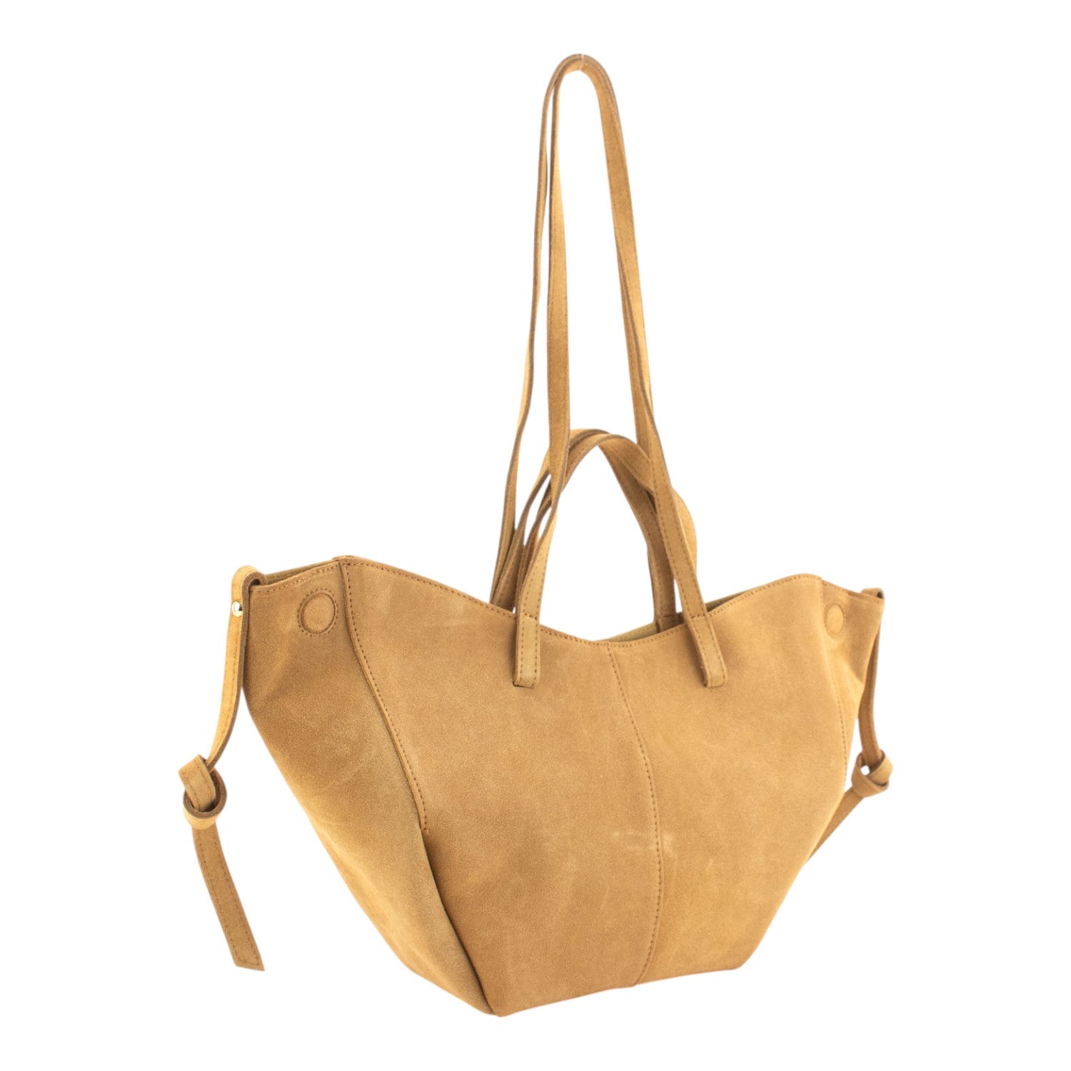 Bolso shopper Piel Pregato Venetto Camel claro - KimondoShop