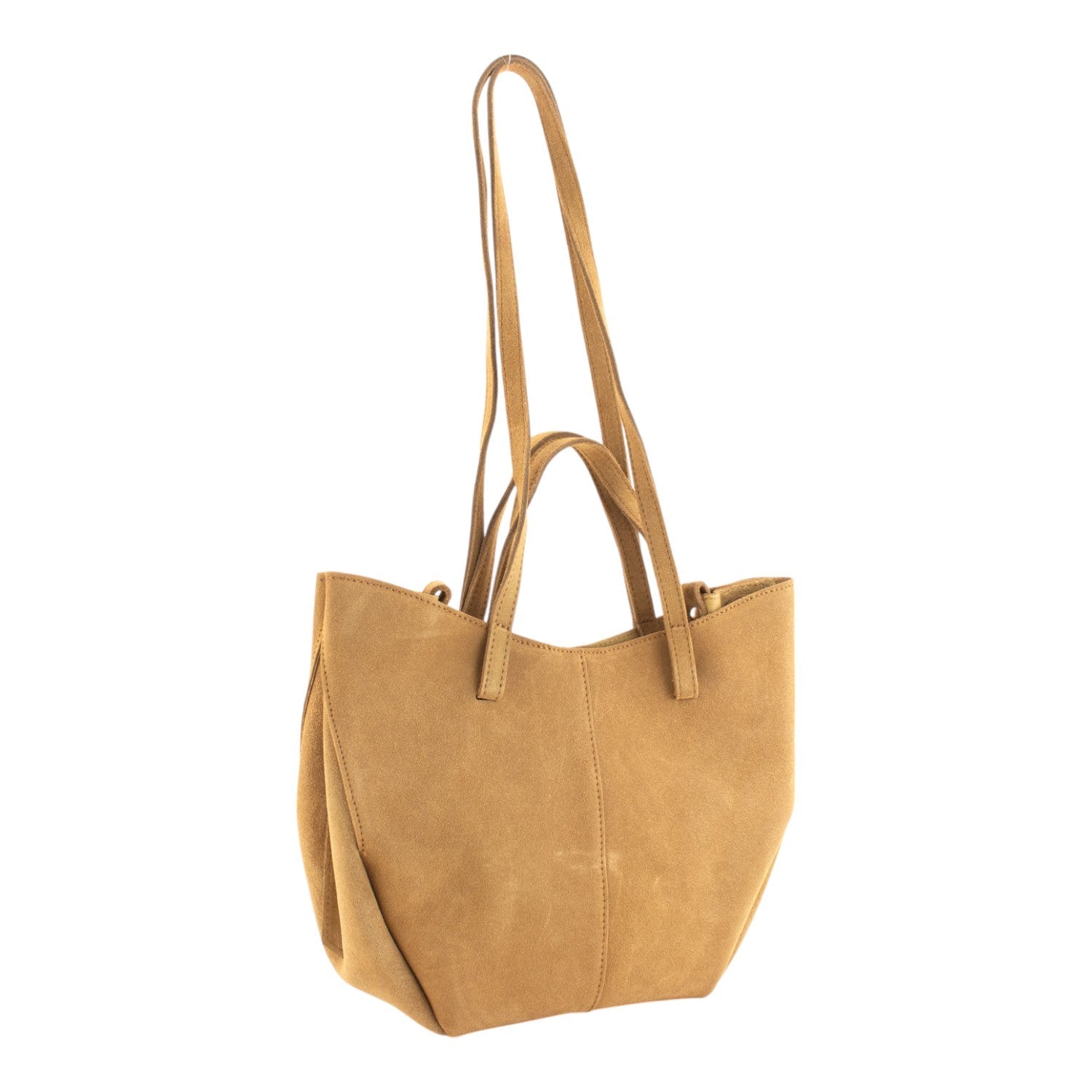 Bolso shopper Piel Pregato Venetto Camel claro - KimondoShop