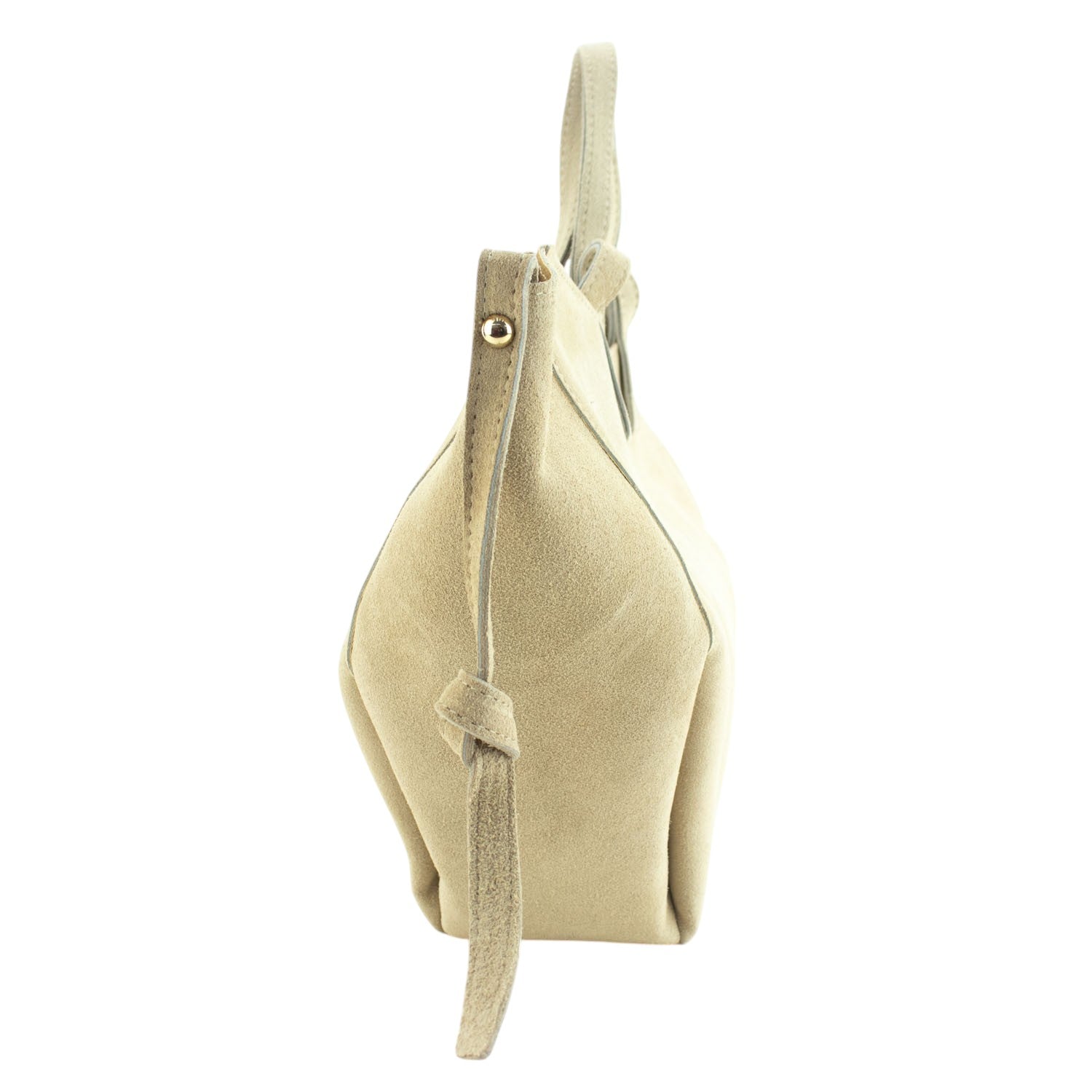 Bolso shopper Piel Pregato Venetto Crema - KimondoShop