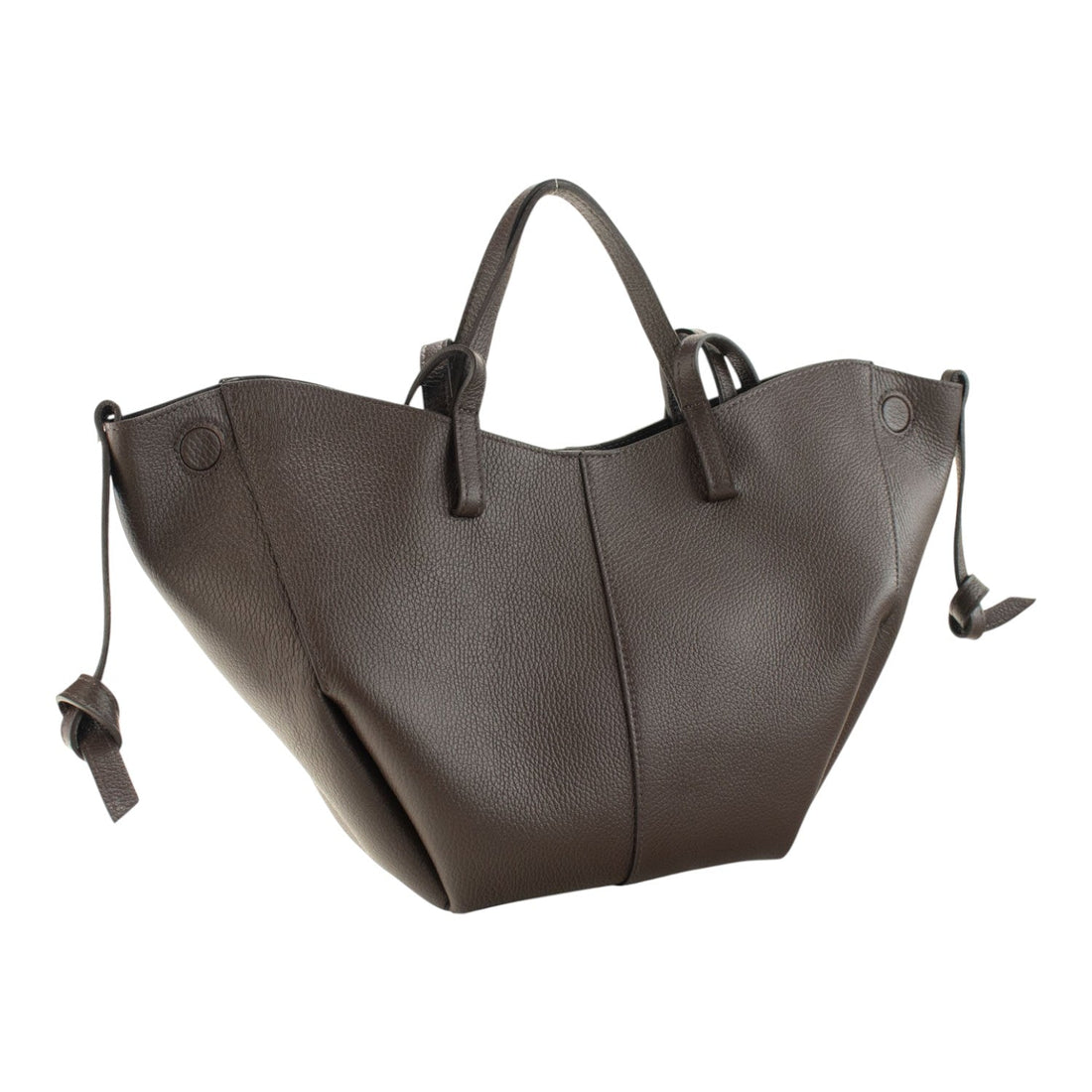 Bolso shopper Piel Pregato Venetto Soft Chocolate - KimondoShop