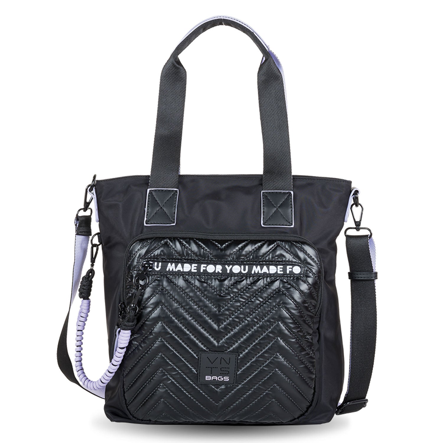 Bolso Shopper Ventis Street Negro - KimondoShop