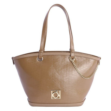 Bolso Shopping Amichi Parisienne Marrón - KimondoShop