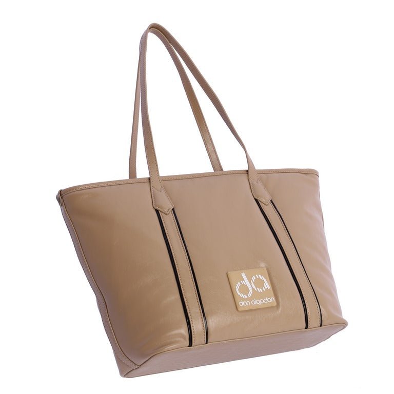 Bolso Shopping Don Algodon Aspen Beige - KimondoShop