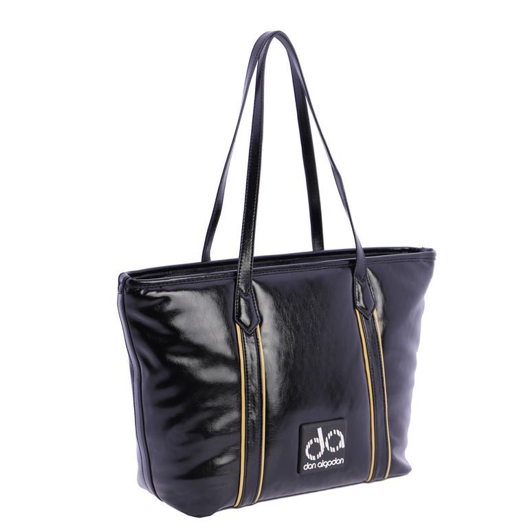 Bolso Shopping Don Algodon Aspen Negro - KimondoShop