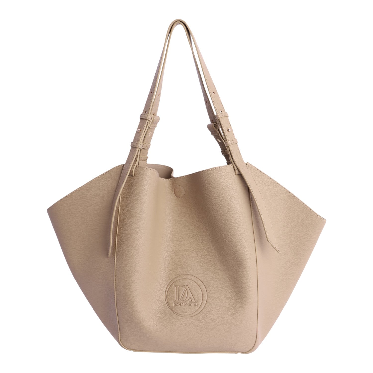 Bolso shopping Don Algodon Oslo Beige - KimondoShop