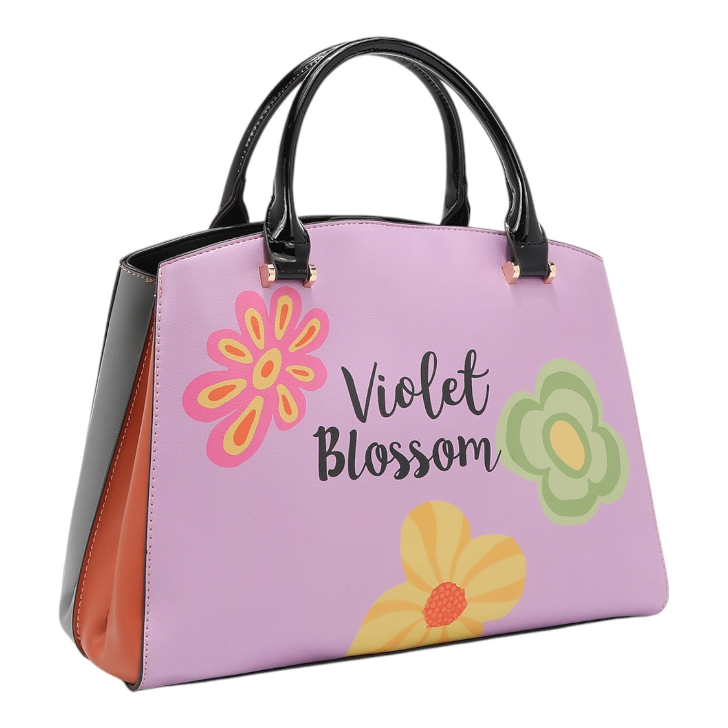 Bolso tote triple Nicole Lee Violet Blossom - KimondoShop