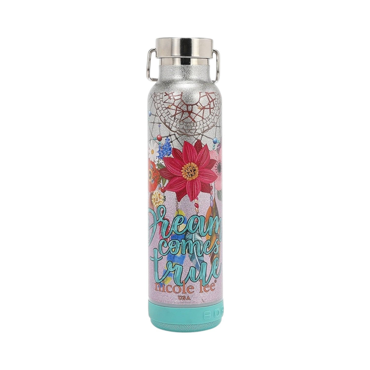 Botella térmica con altavoz bluetooth Nicole Lee Dream Comes True - KimondoShop
