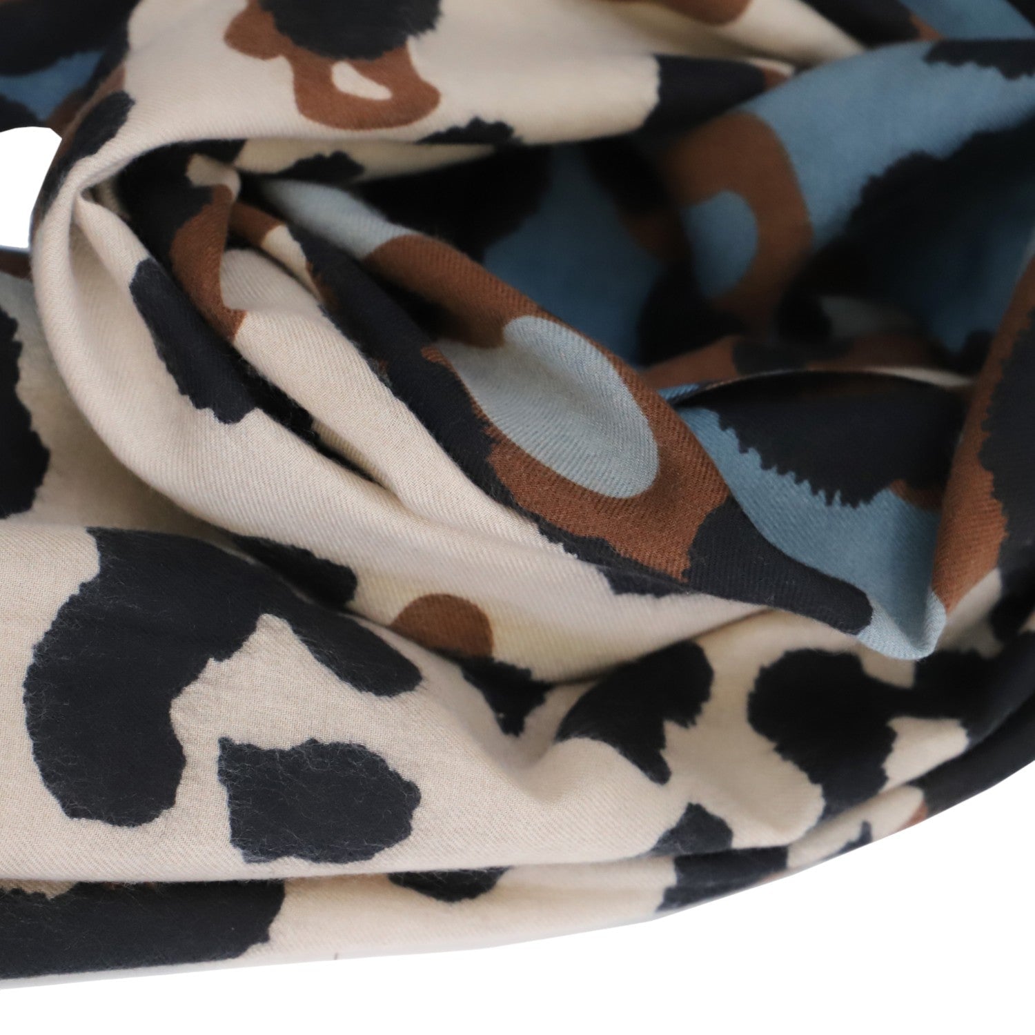 Bufanda Amichi Leopard Azul - KimondoShop