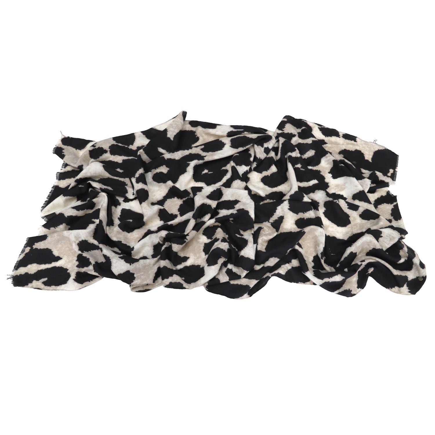 Bufanda Amichi Print Negro - KimondoShop