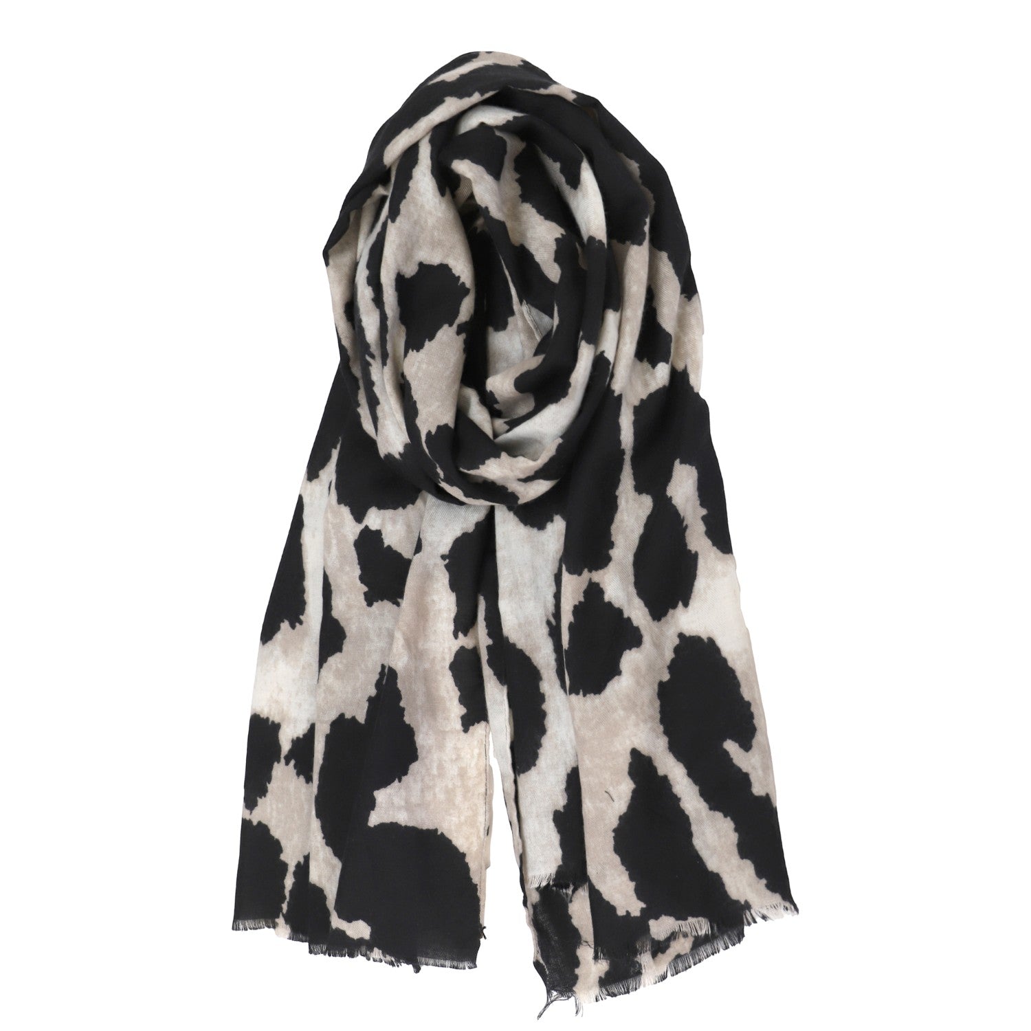 Bufanda Amichi Print Negro - KimondoShop