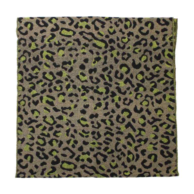 Bufanda Don Algodon Animal Print green - KimondoShop