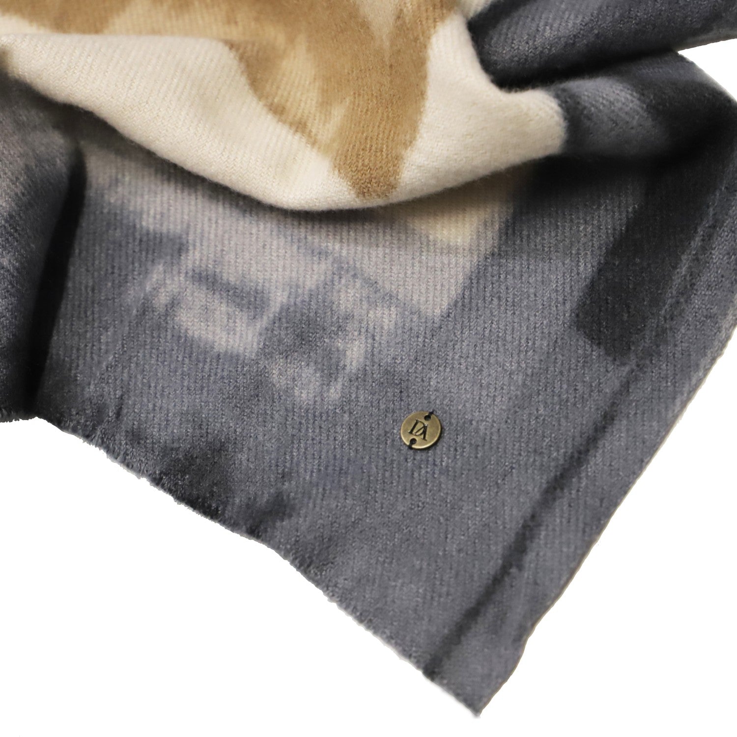 Bufanda Don Algodon Aqua Marrón - KimondoShop