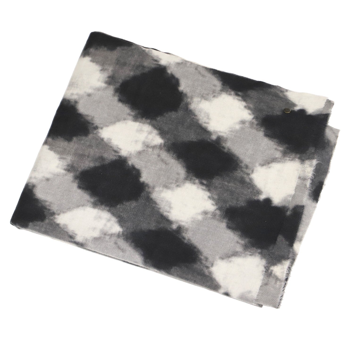 Bufanda Don Algodon Cuadros Negro - KimondoShop