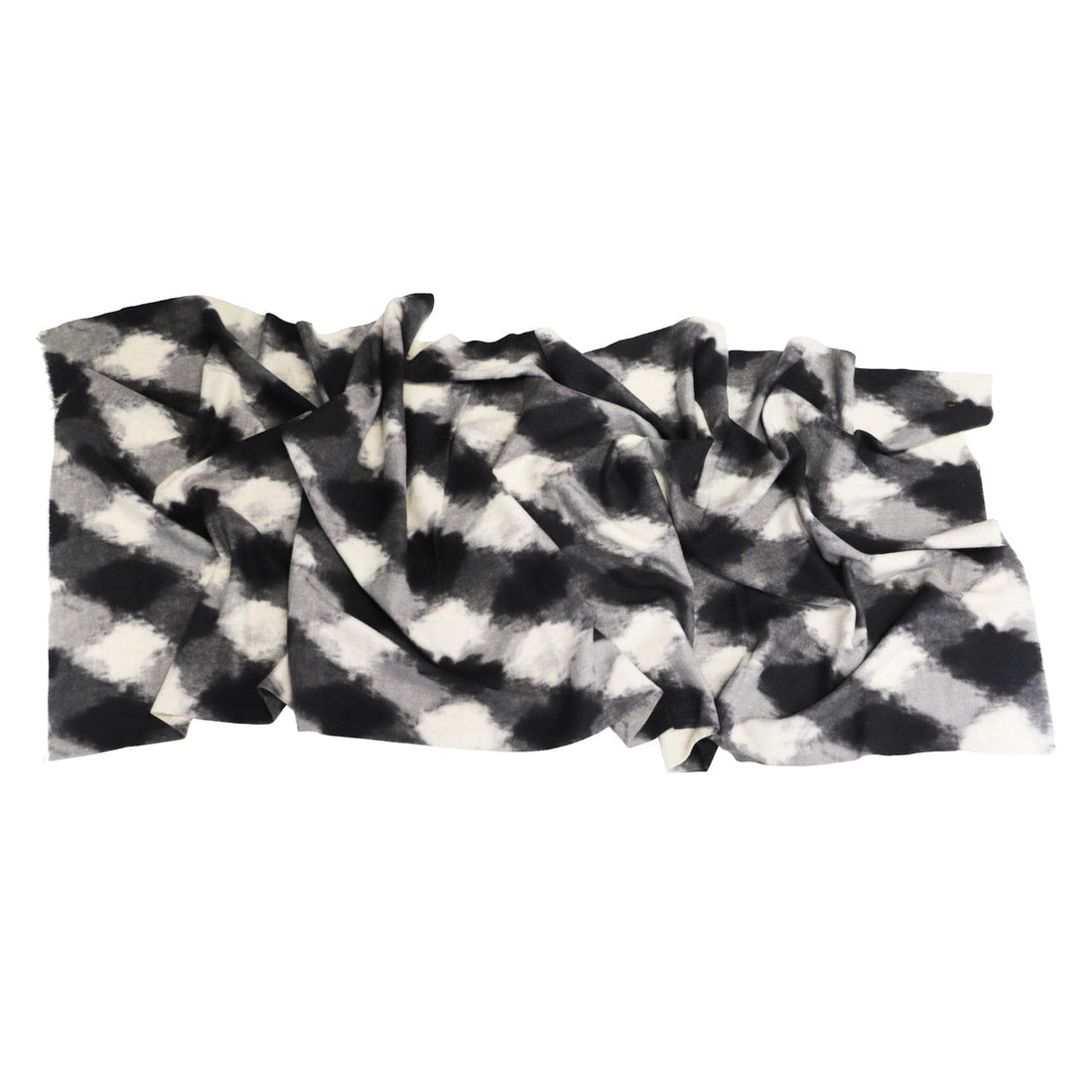 Bufanda Don Algodon Cuadros Negro - KimondoShop