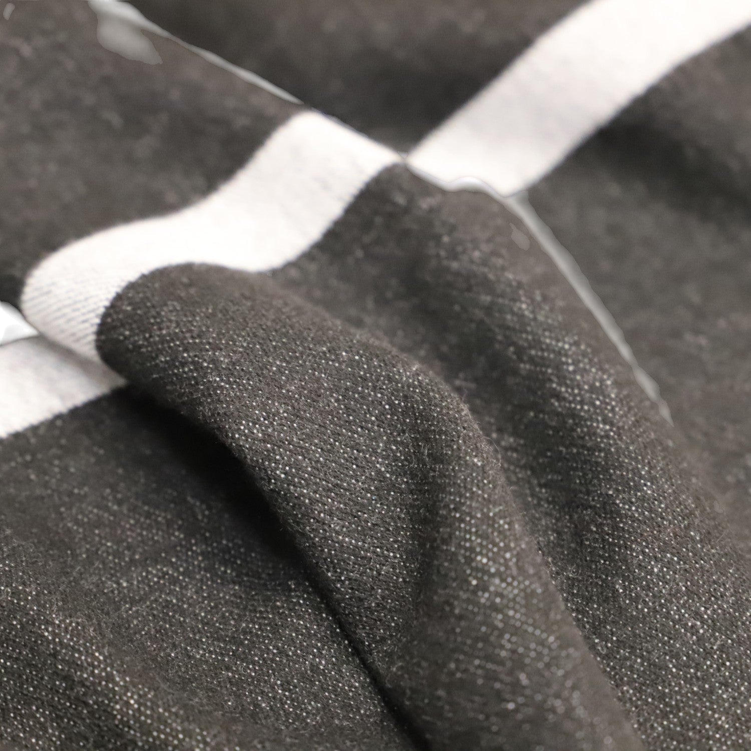 Bufanda Don Algodon geometric Negro - KimondoShop