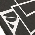 Bufanda Don Algodon geometric Negro - KimondoShop