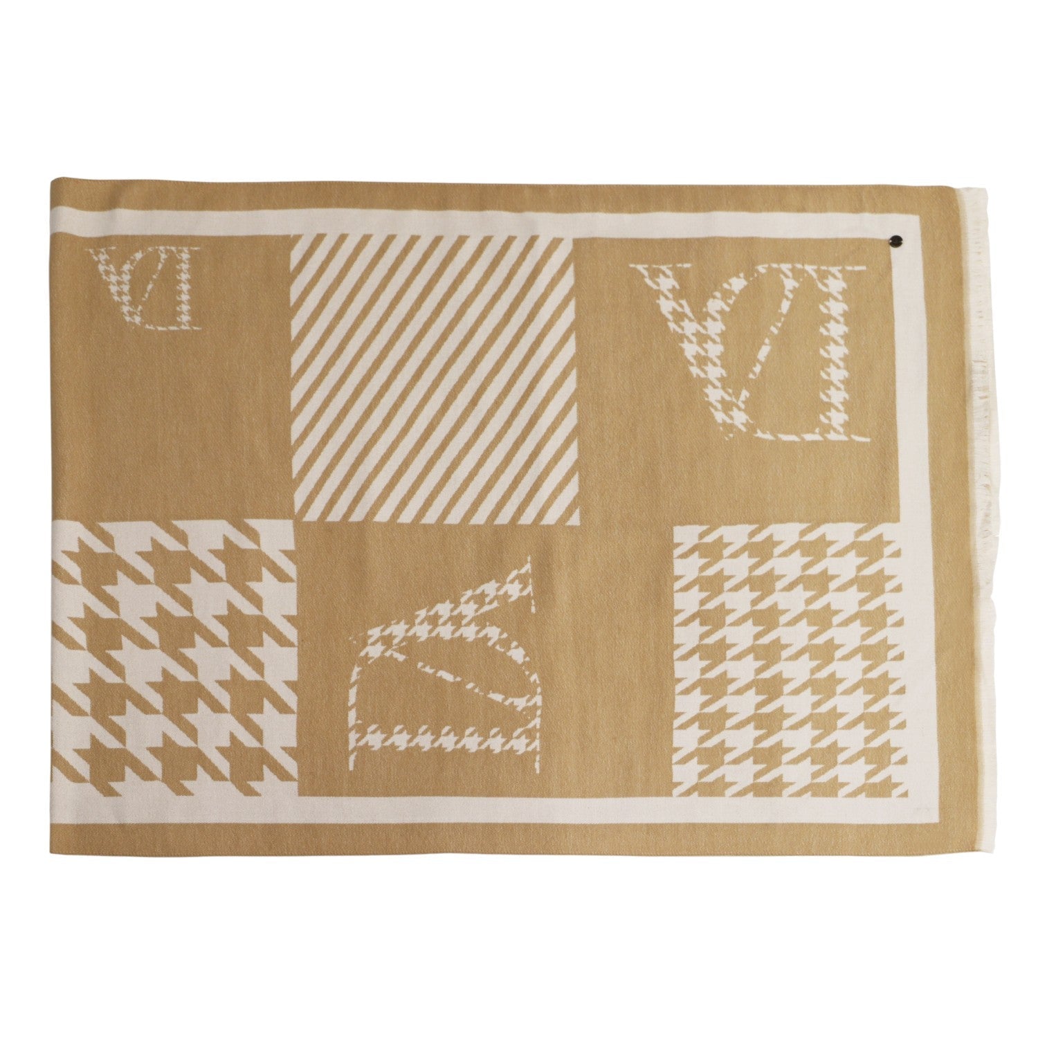 Bufanda Don Algodon Print Marrón - KimondoShop