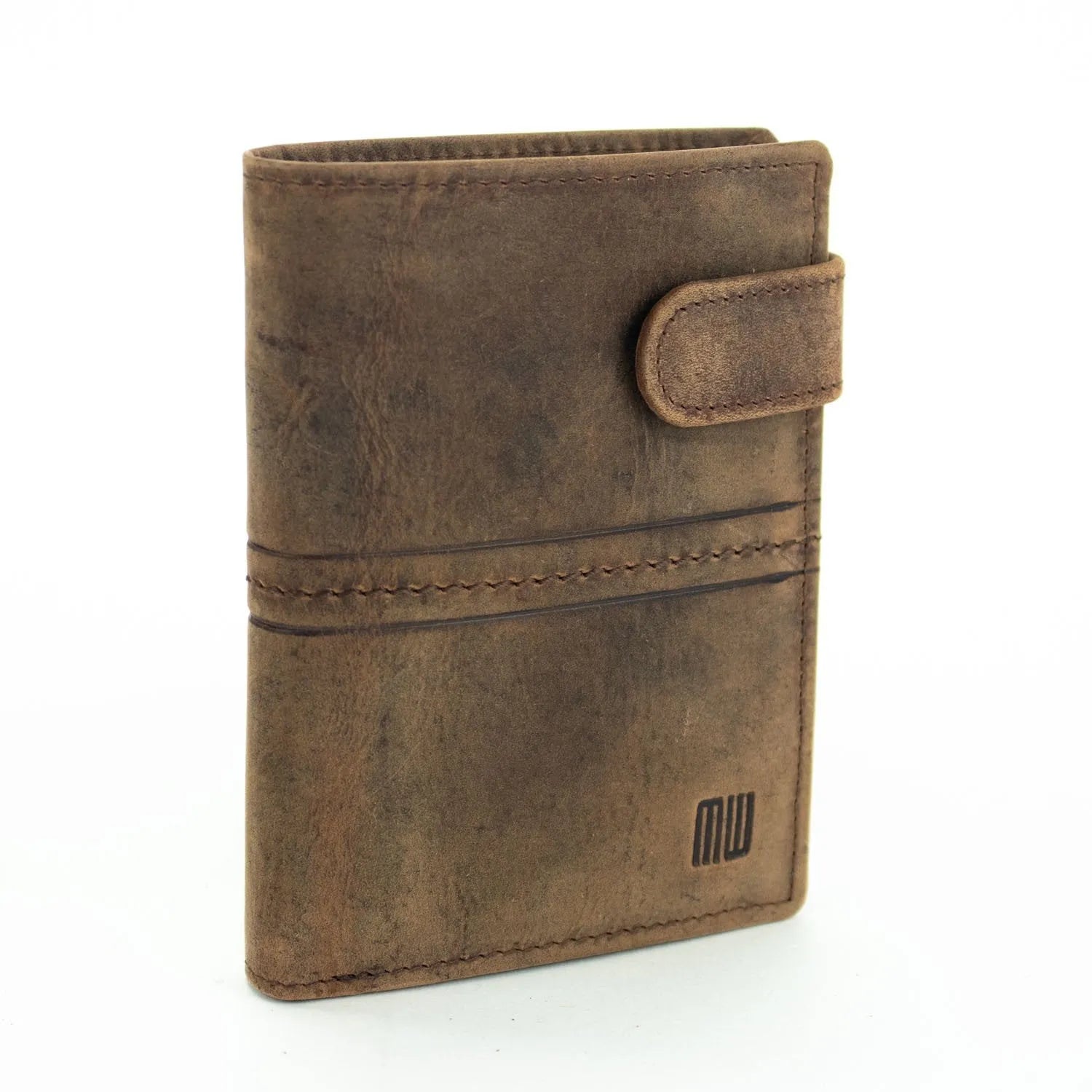 Cartera vertical broche MyWallets Rustic - KimondoShop