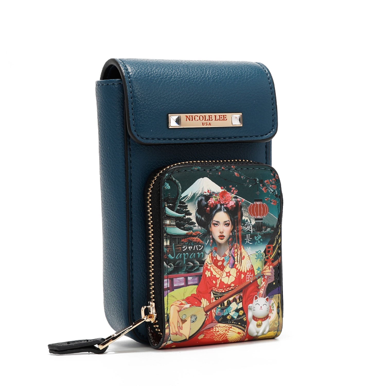 Funda de móvil bandolera Nicole Lee Akiko La Belleza - KimondoShop