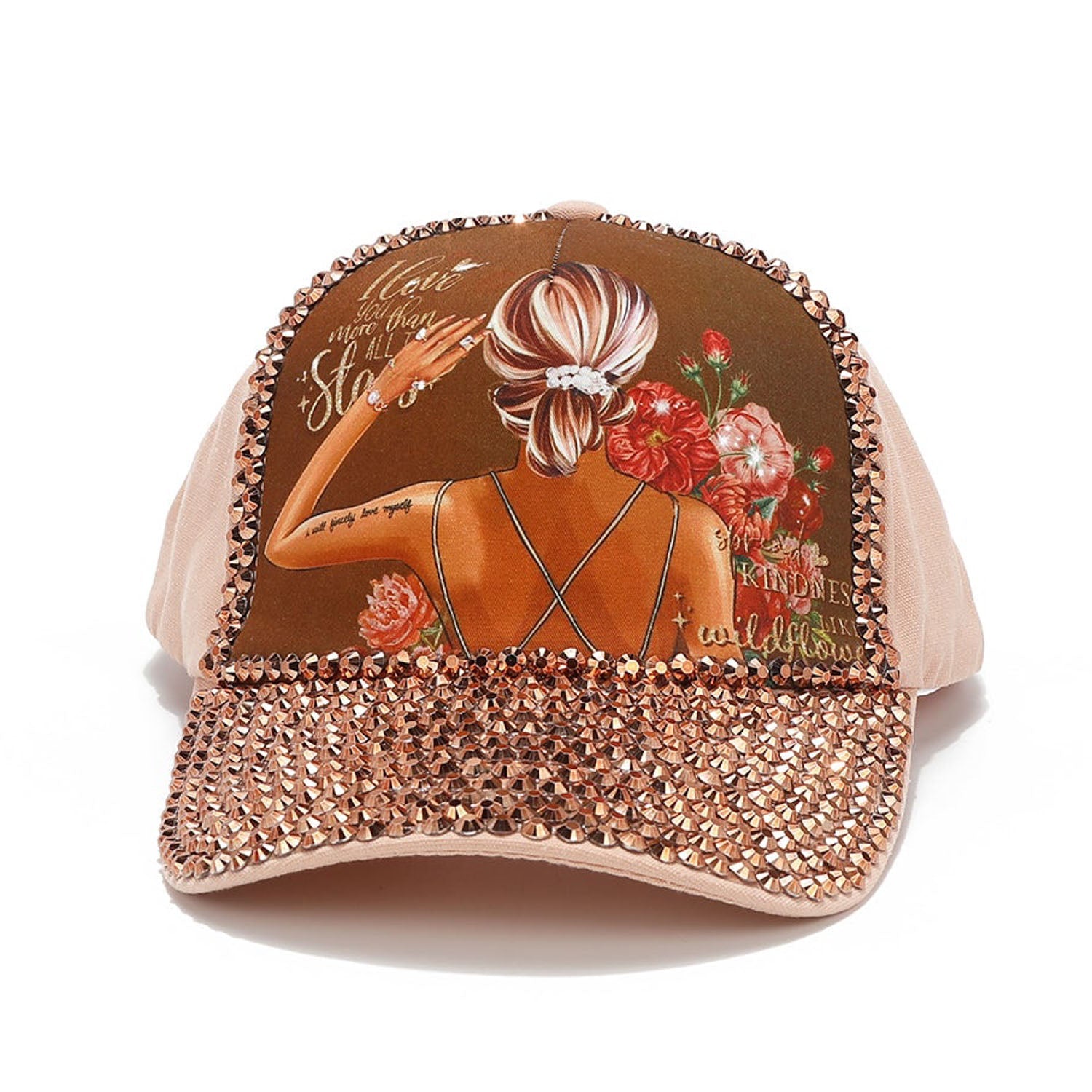 Gorra con corona de diamantes Nicole Lee Blind Date - KimondoShop