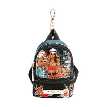 Llavero mochila Nicole Lee Martha Travels Italy - KimondoShop