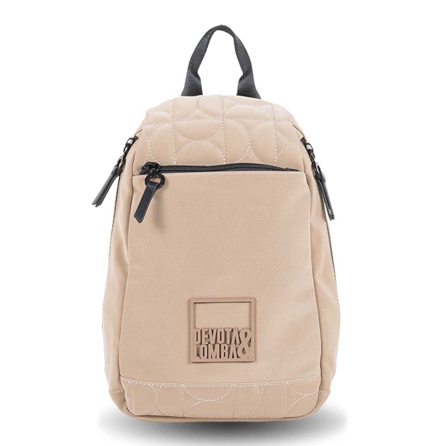 Mochila antirrobo Devota & Lomba Deco Taupe - KimondoShop