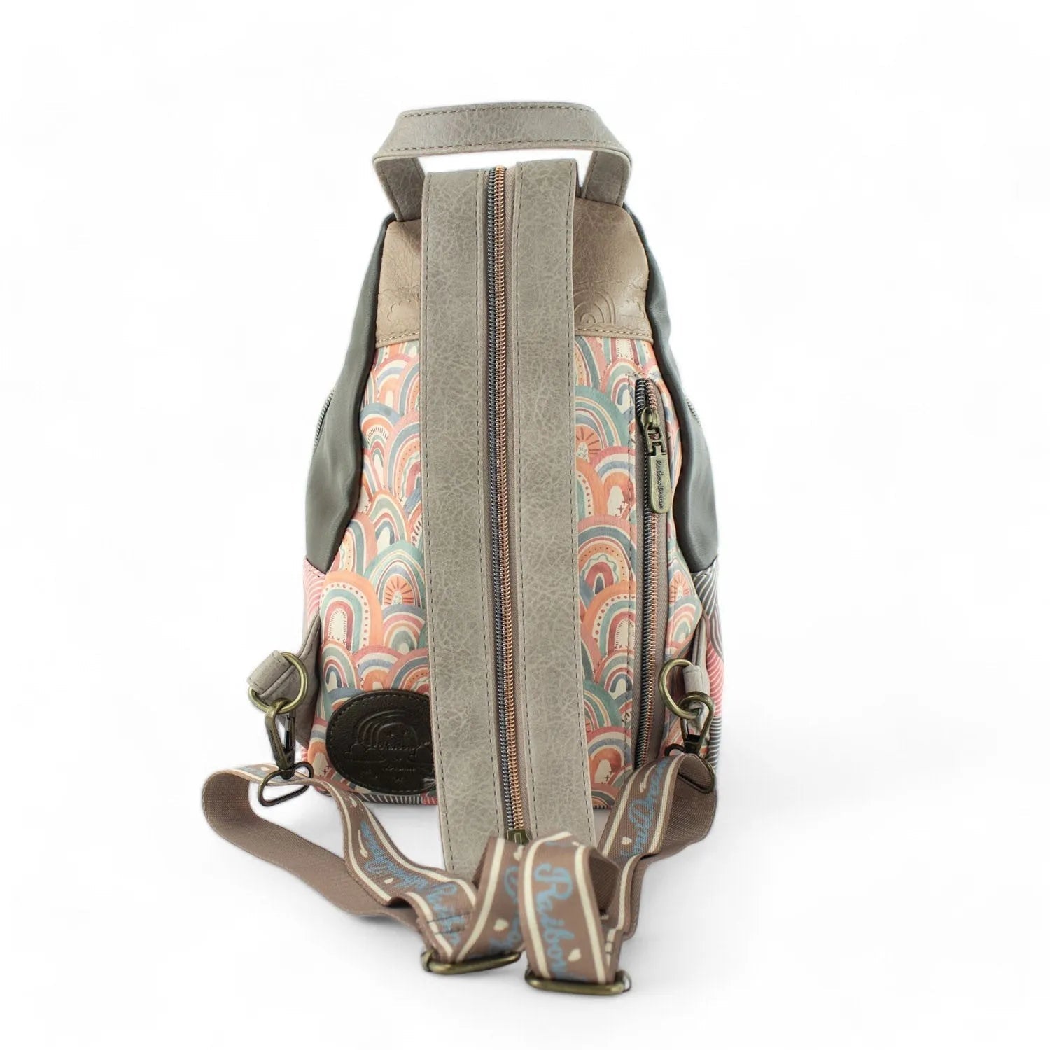 Mochila antirrobo Sweet Candy Rainbow Dreams Taupe - KimondoShop