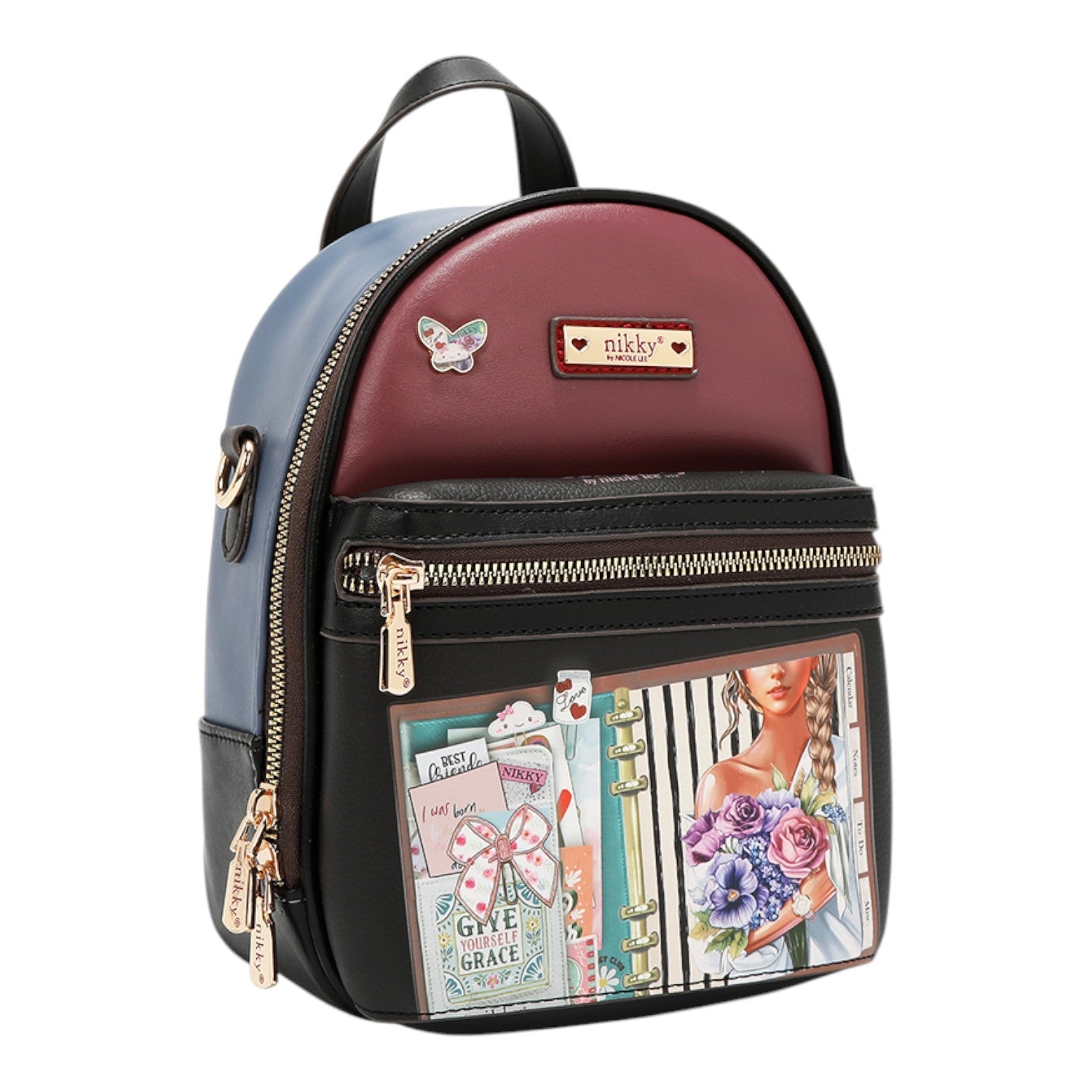 Mochila convertible asa Nikky Nostalgia - KimondoShop