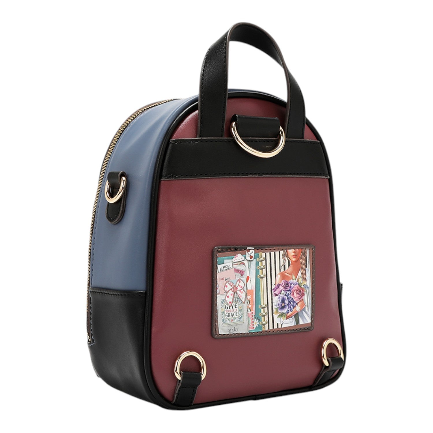 Mochila convertible asa Nikky Nostalgia - KimondoShop