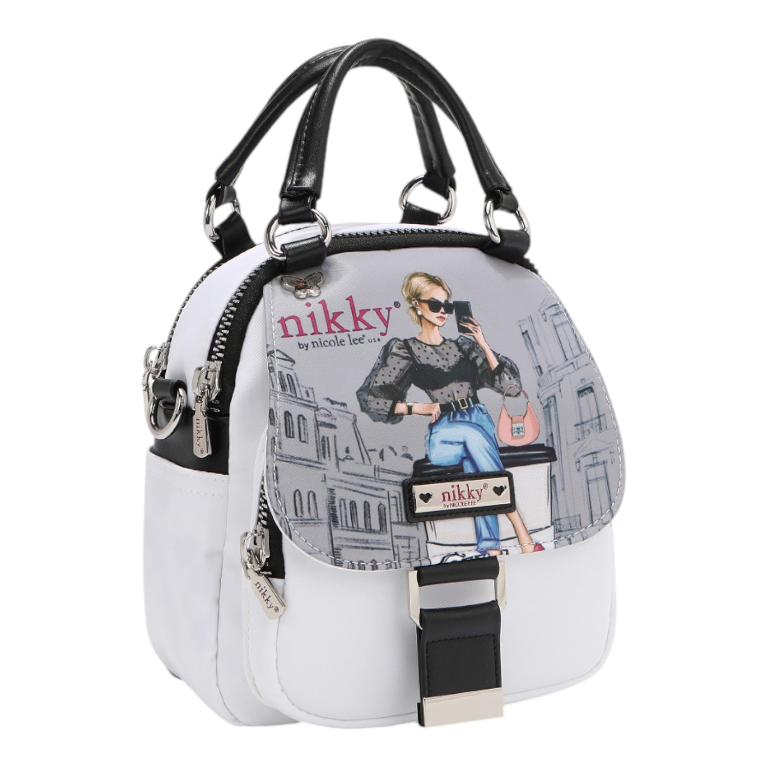 Mochila convertible Nikky Urban Coffee Dream - KimondoShop