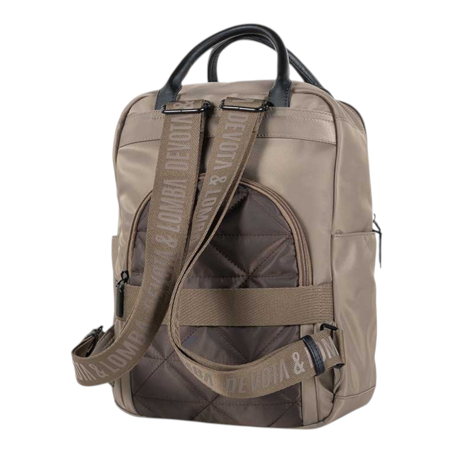 Mochila Devota & Lomba Frame Taupe - KimondoShop